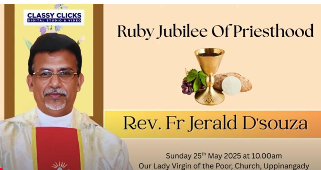Manikosav Celebration of Fr. Jerald D’Souza